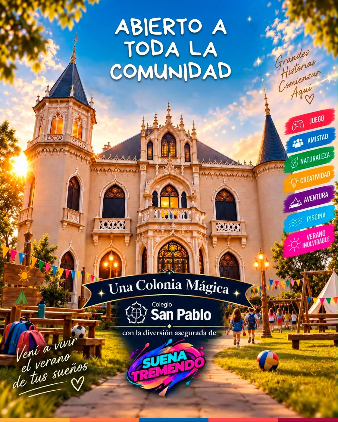 La Colonia del Castillo - Afiche Oficial