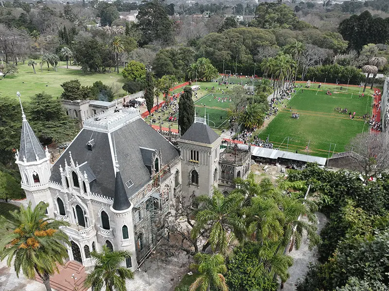 Canchas y deporte en el Castillo
